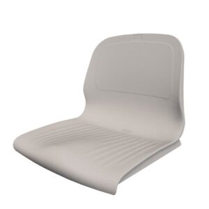 CAJA 8 ASIENTOS PVC CON RESPALDO SPARK CR M4 BLANCO