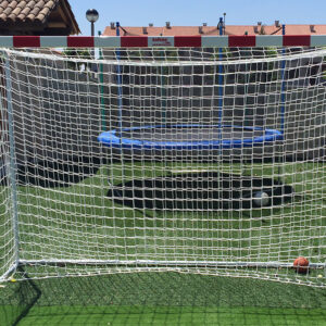 JUEGO CORTINAS AMORTIGUADORAS FÚTBOL SALA/BALONMANO 3MM LINEA PREMIUM BLANCO