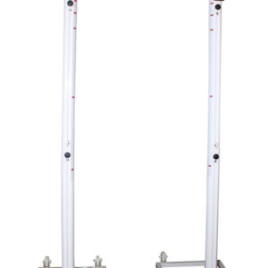 JUEGO POSTES MULTIALTURAS ALUMINIO TUBO DE 90MM TRASLADABLES