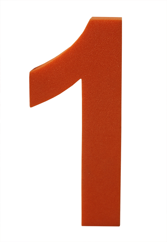 LOTE 5 MINITAPICES NUMEROS COLORES VARIADOS - Imagen 2