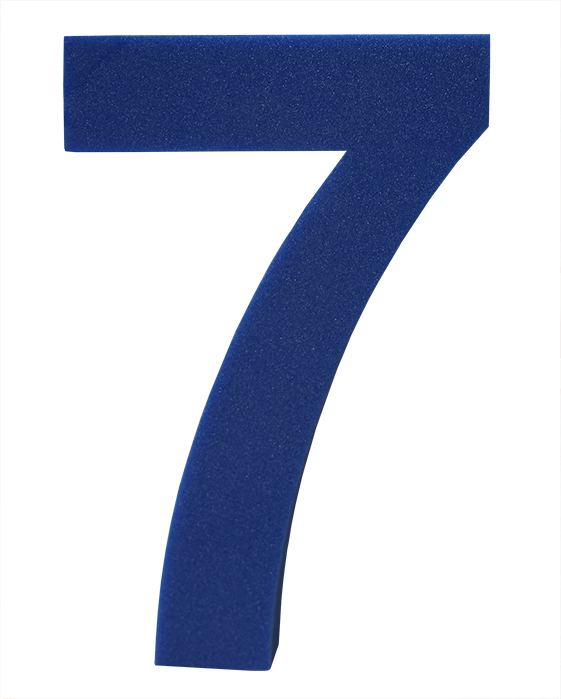 LOTE 5 MINITAPICES NUMEROS COLORES VARIADOS - Imagen 4