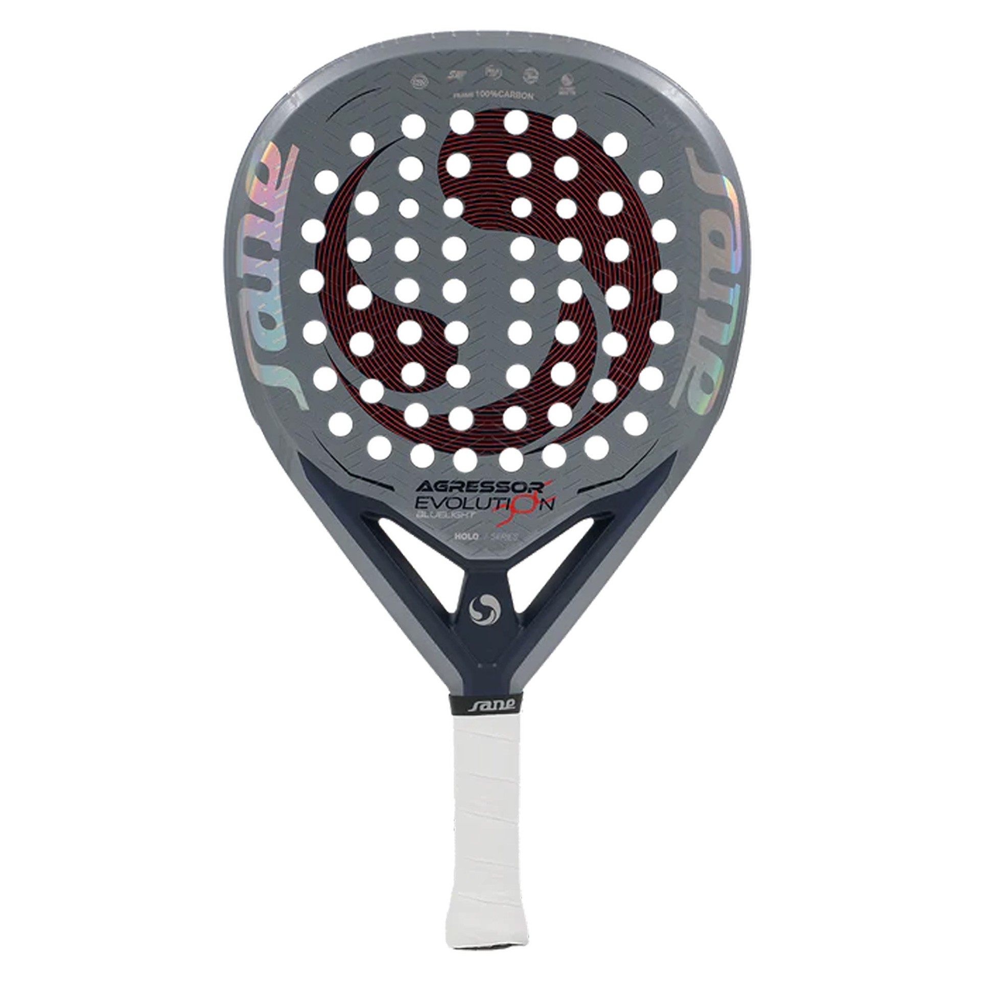 PALA DE PÁDEL SANE AGRESSOR BLUELIGHT - Imagen 2