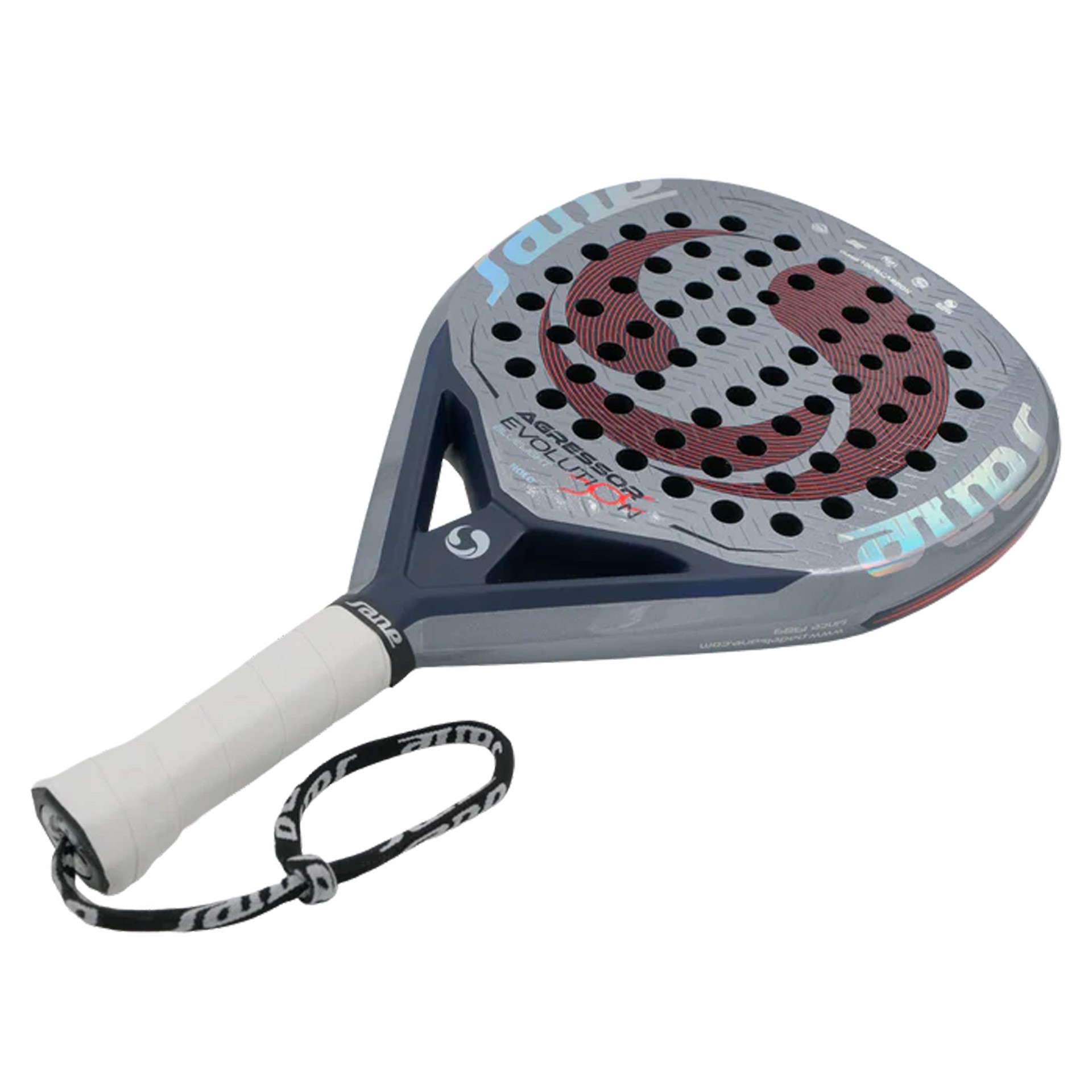 PALA DE PÁDEL SANE AGRESSOR BLUELIGHT - Imagen 5