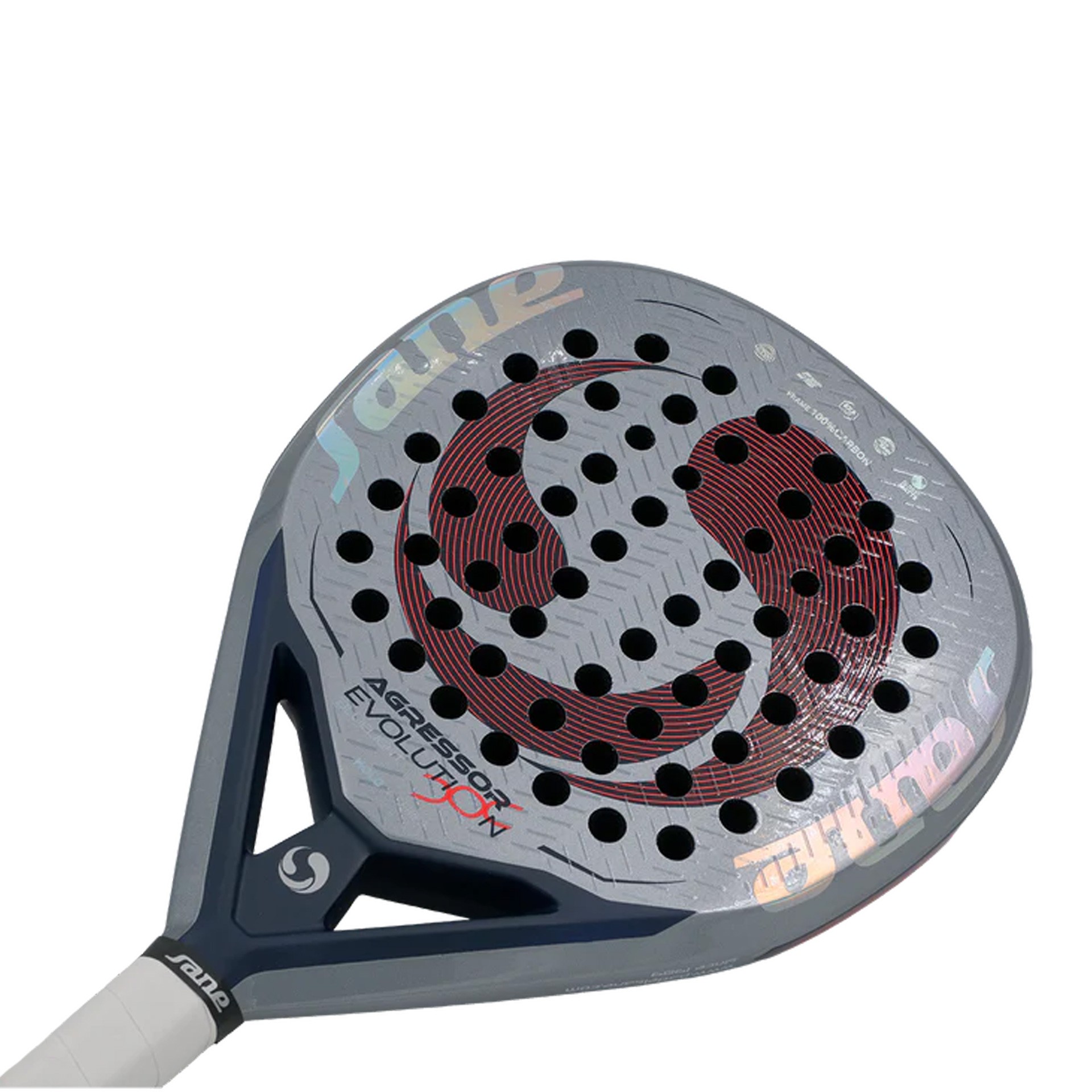 PALA DE PÁDEL SANE AGRESSOR BLUELIGHT - Imagen 6