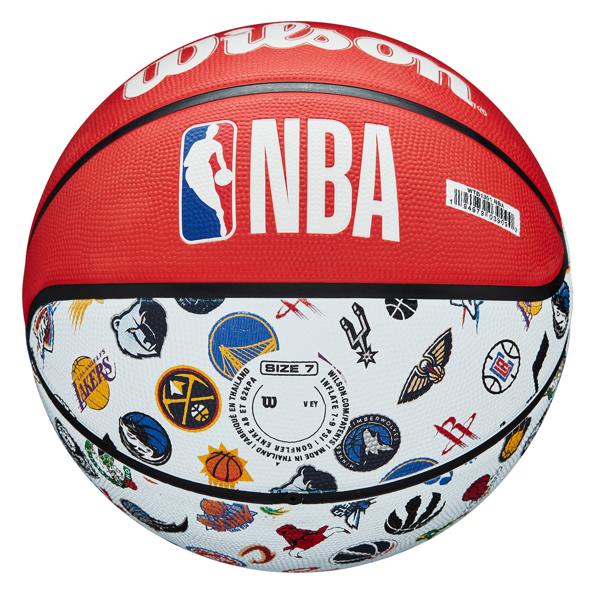 BALÓN BALONCESTO WILSON NBA ALL TEAM - Imagen 3