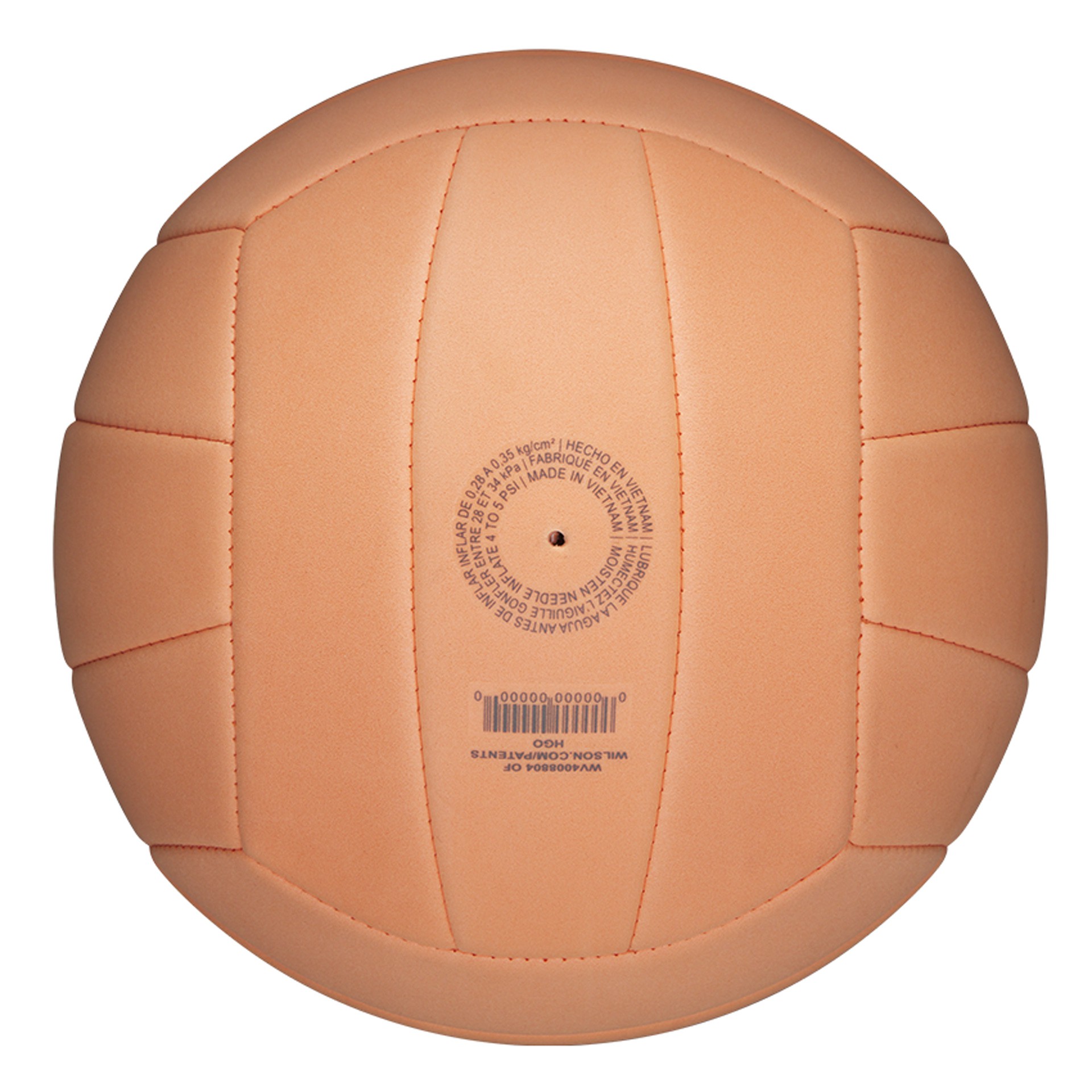 BALÓN VOLEIBOL WILSON SOFT PLAY VOF ORANGE - Imagen 4