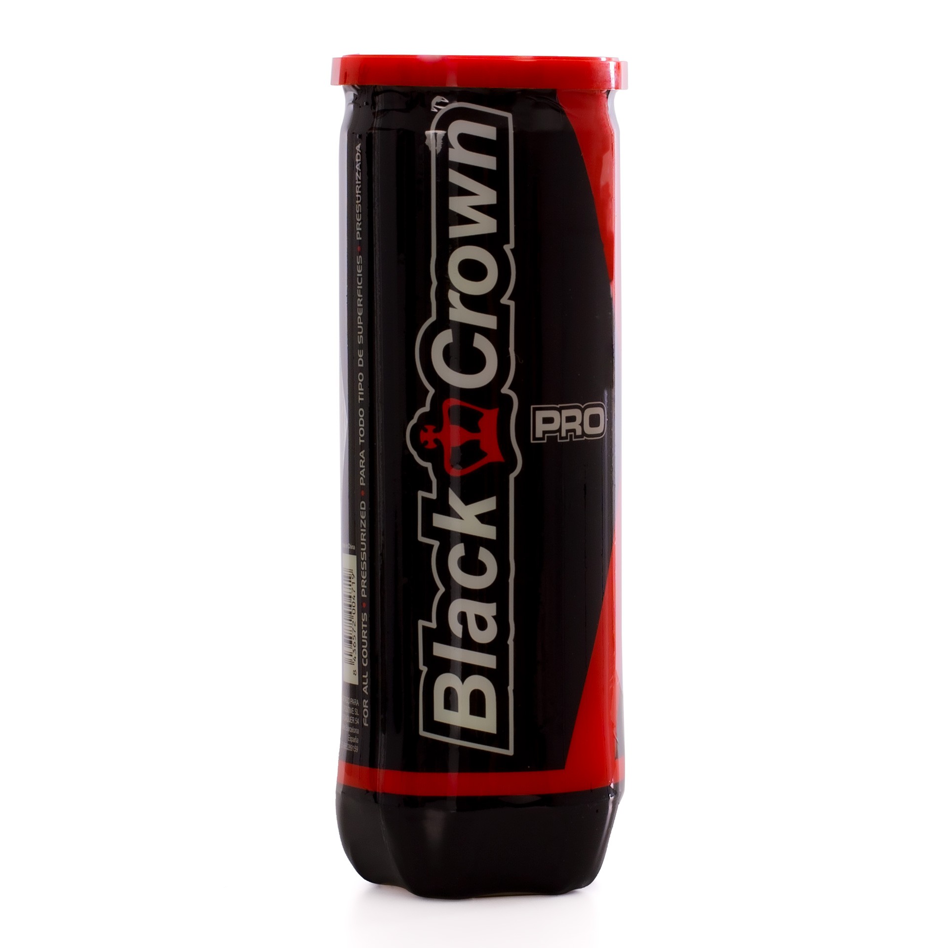 CAJÓN DE 24 BOTES DE PELOTAS DE PÁDEL BLACK CROWN PRO - Imagen 5