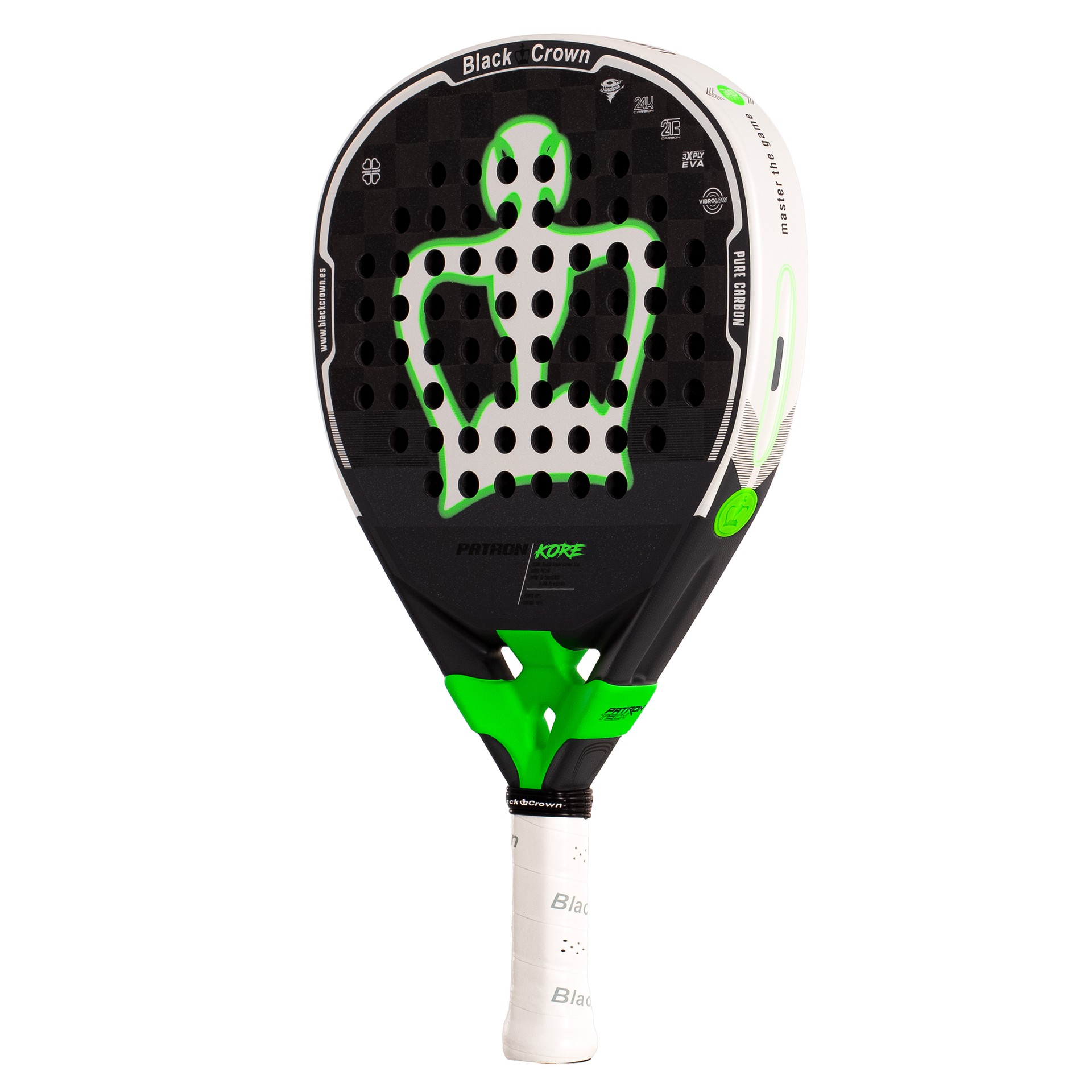 PALA DE PÁDEL BLACK CROWN PATRON KORE - Imagen 5