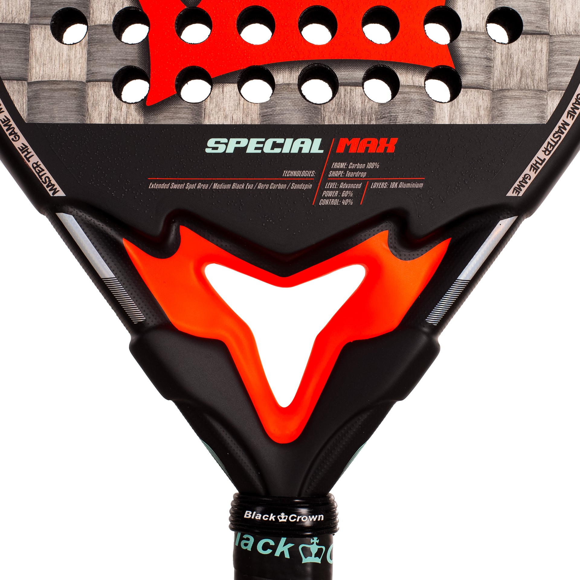 PALA DE PÁDEL BLACK CROWN SPECIAL MAX - Imagen 2