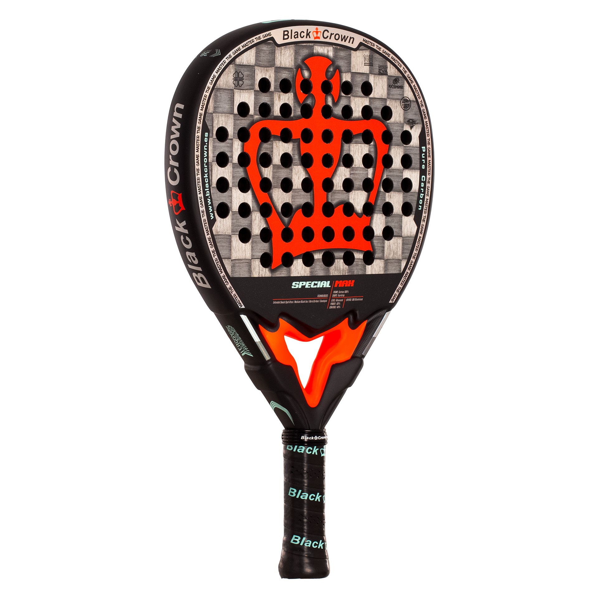 PALA DE PÁDEL BLACK CROWN SPECIAL MAX - Imagen 4