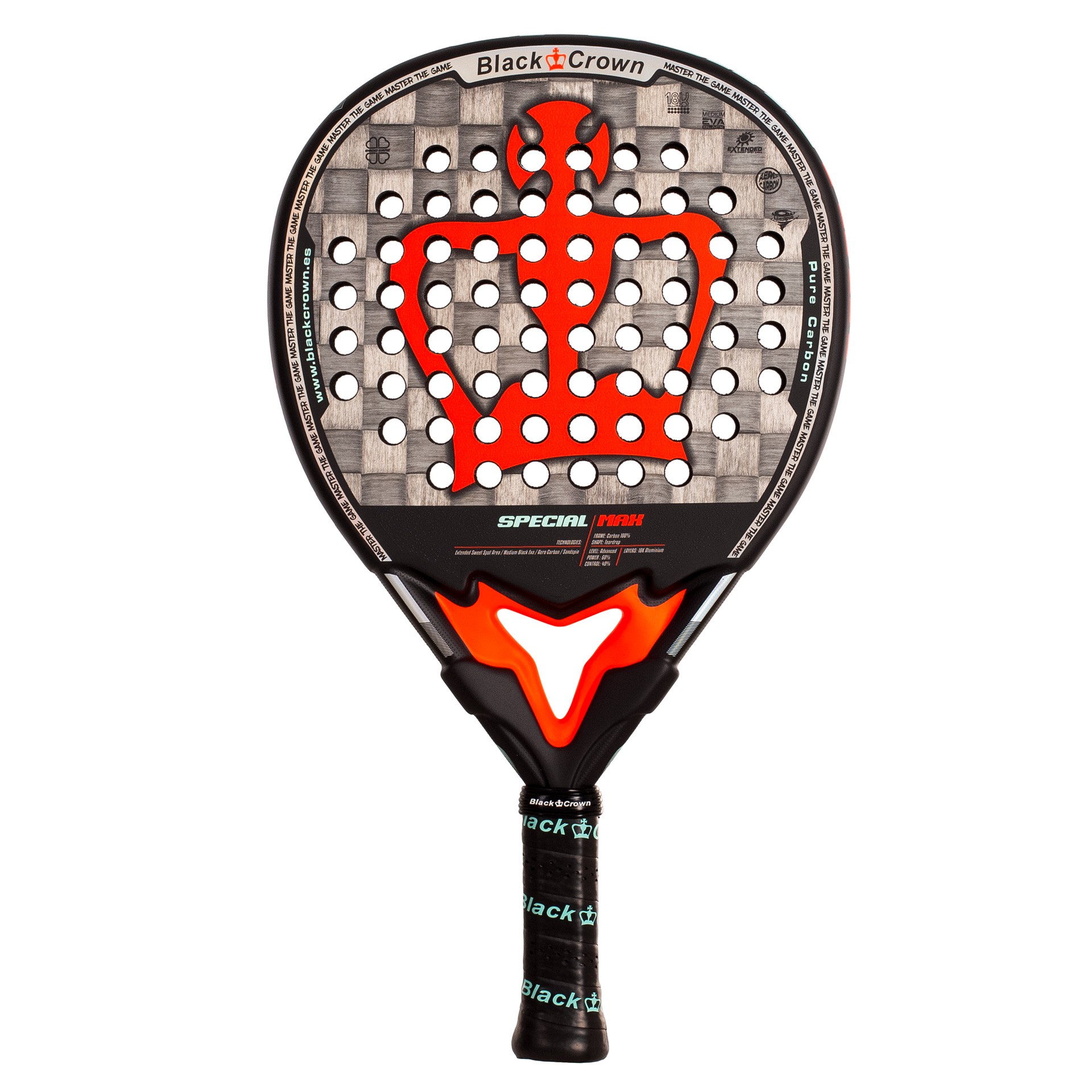 PALA DE PÁDEL BLACK CROWN SPECIAL MAX - Imagen 6