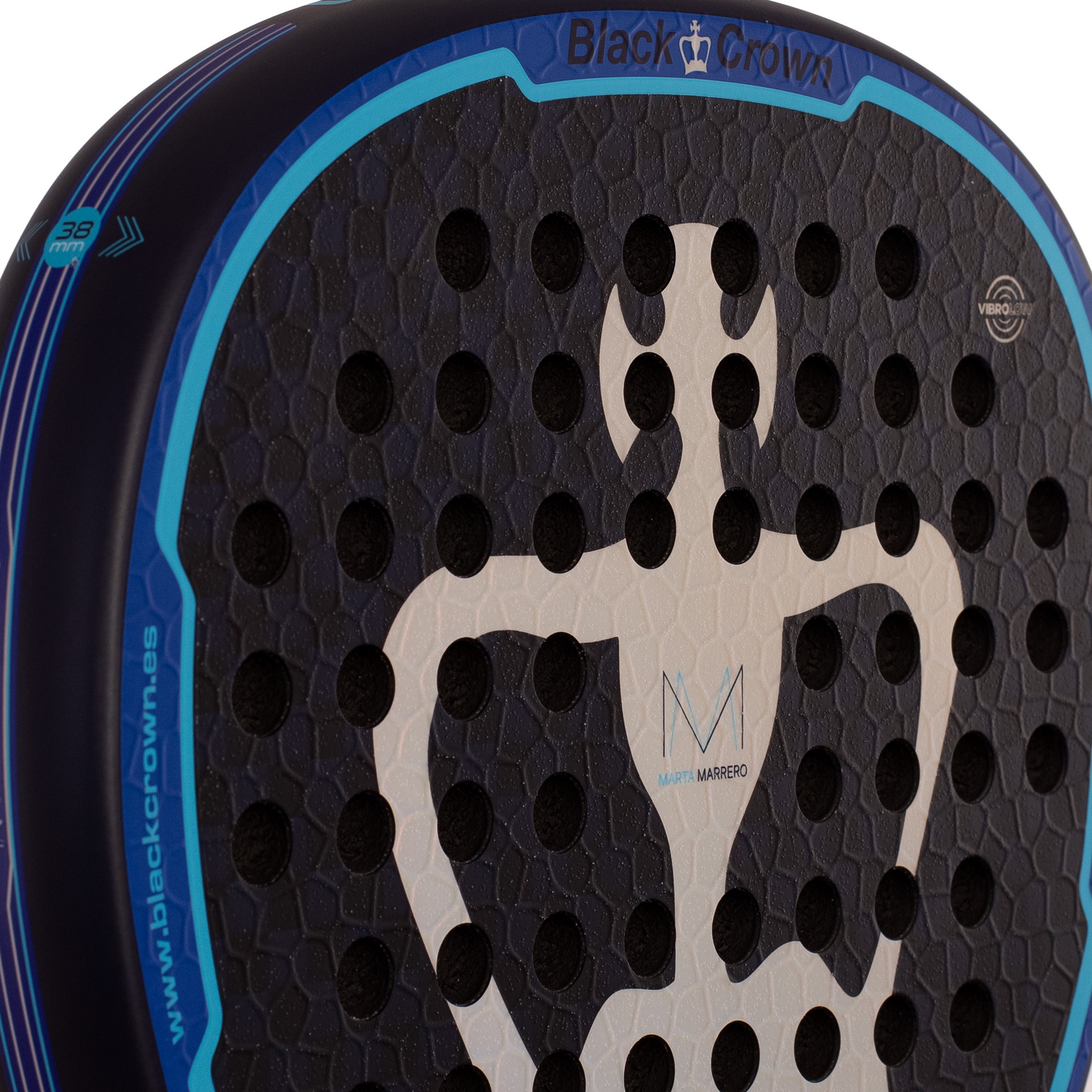 PALA DE PÁDEL BLACK CROWN HURRICANE PRO 4.0 - Imagen 3