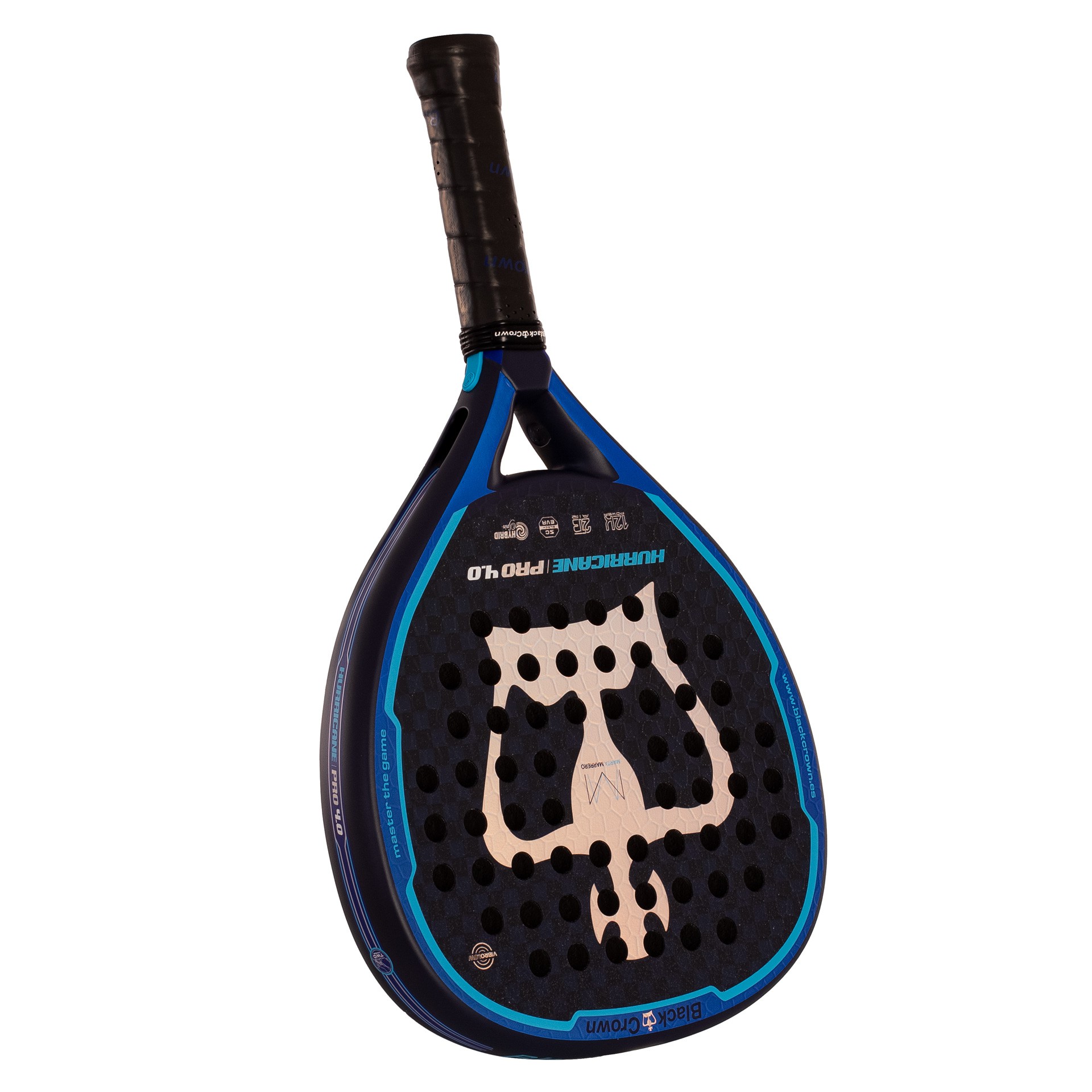 PALA DE PÁDEL BLACK CROWN HURRICANE PRO 4.0 - Imagen 7