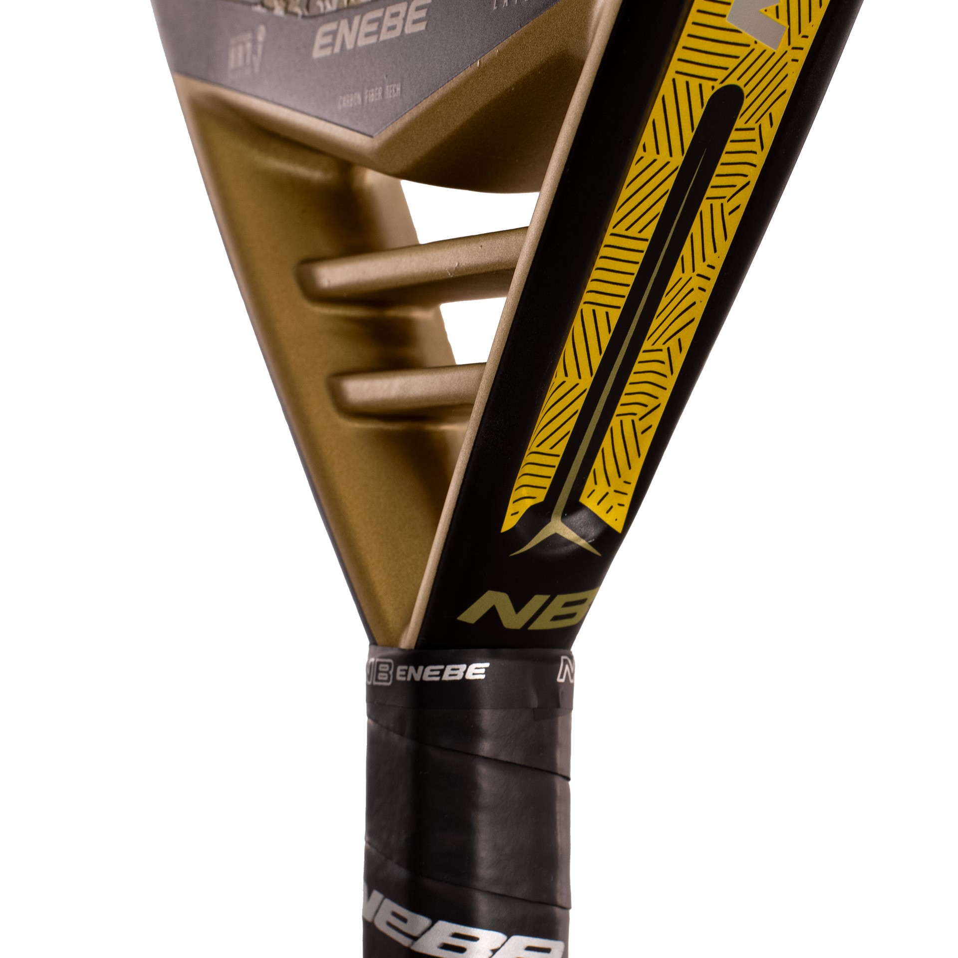 PALA DE PÁDEL ENEBE MUSTANG PRO CARBON GOLD 15K - Imagen 5