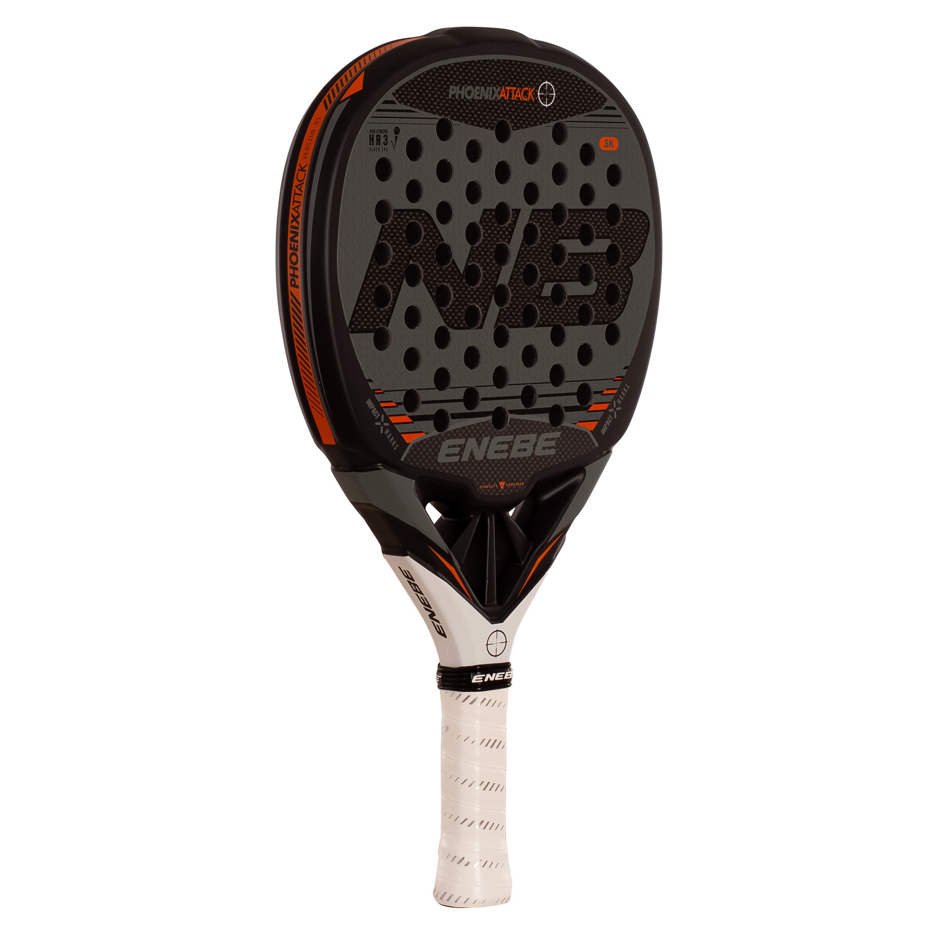 PALA DE PÁDEL ENEBE PHOENIX ATTACK GREY - Imagen 2