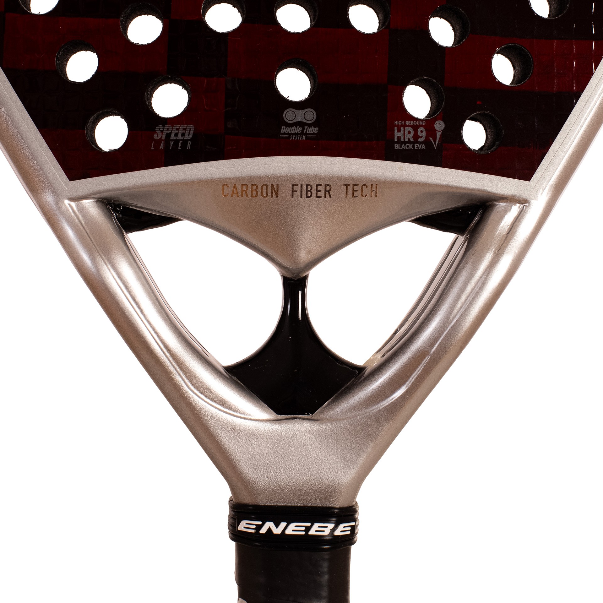 PALA DE PÁDEL ENEBE SUBURBAN RED 12K - Imagen 7