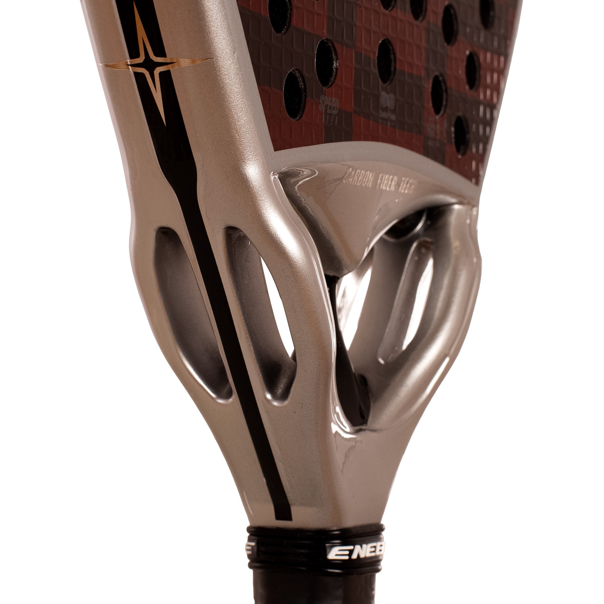 PALA DE PÁDEL ENEBE SUBURBAN RED 12K - Imagen 6