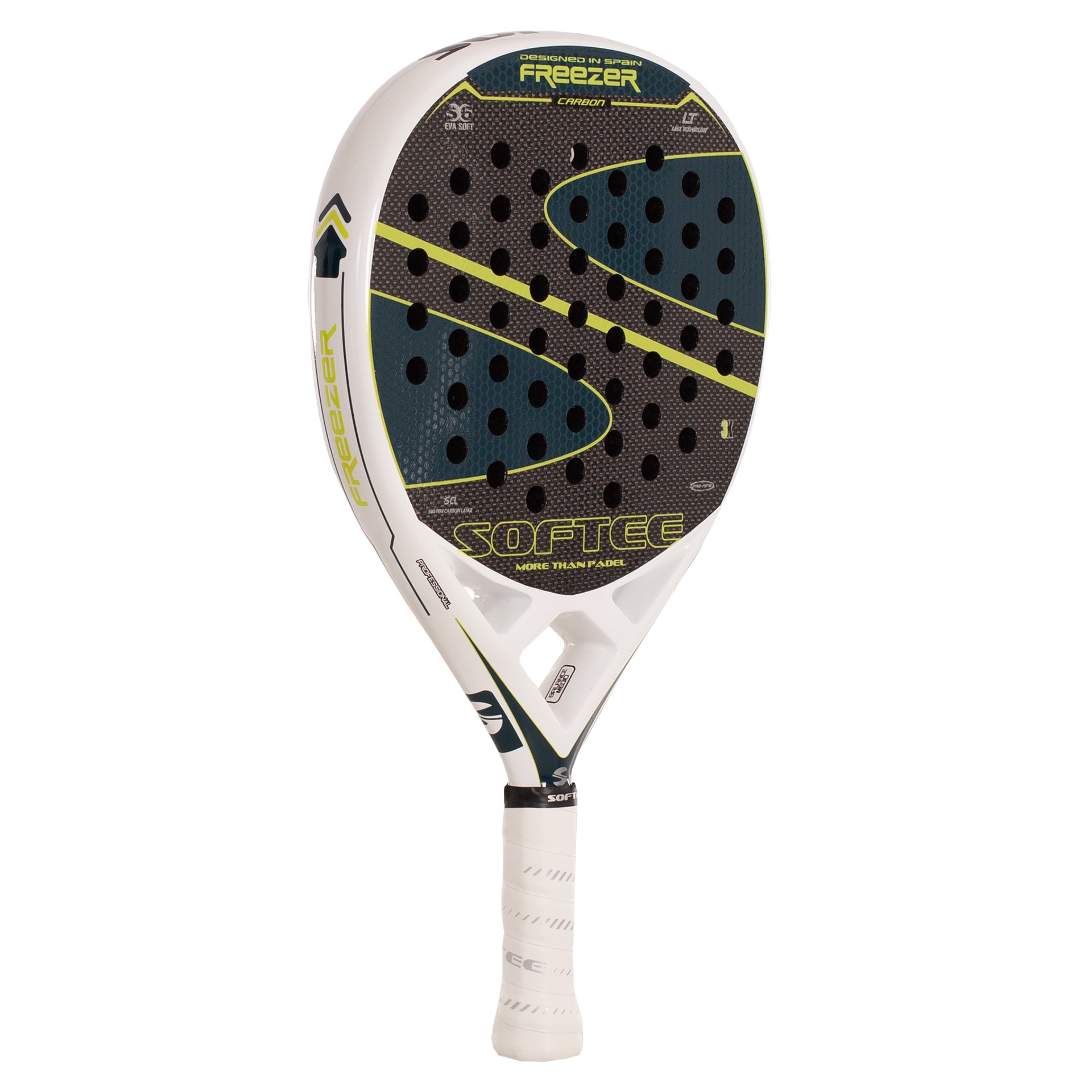 PALA DE PÁDEL SOFTEE FREEZER CARBON 3K PETROL - Imagen 5