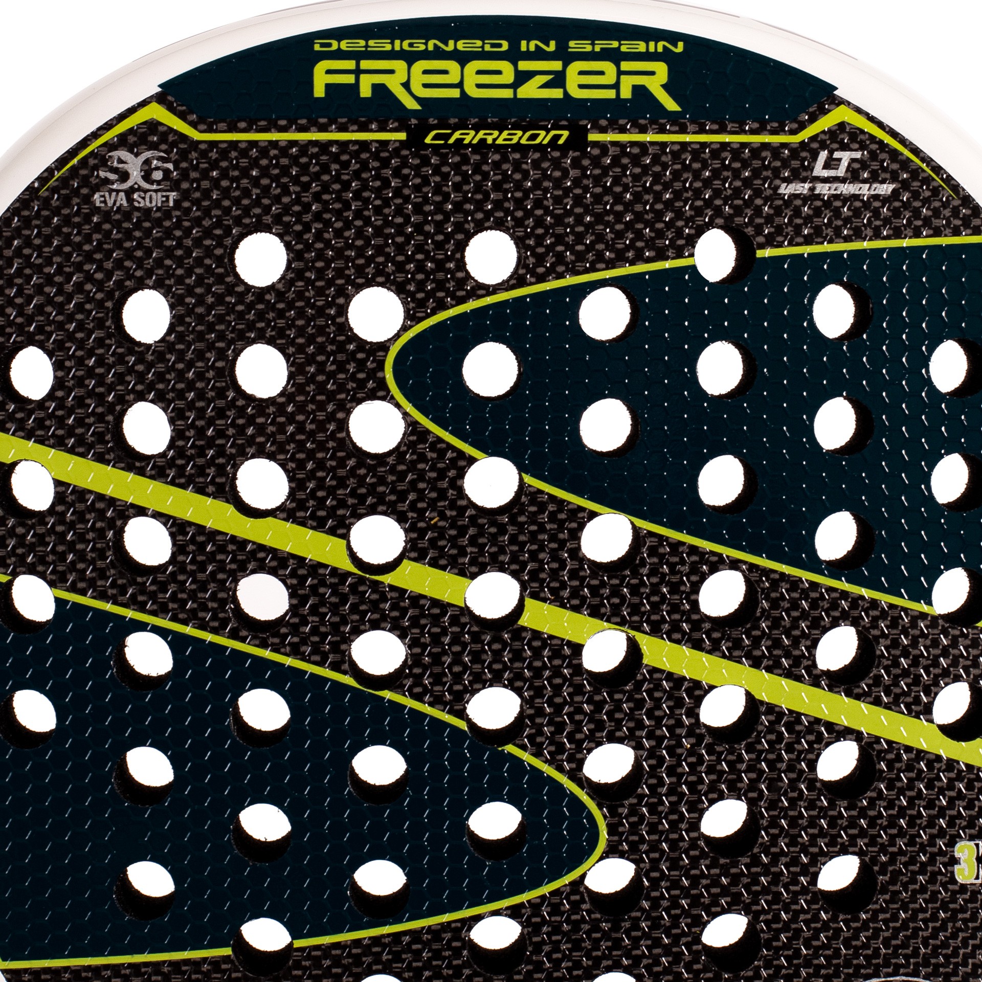 PALA DE PÁDEL SOFTEE FREEZER CARBON 3K PETROL - Imagen 2