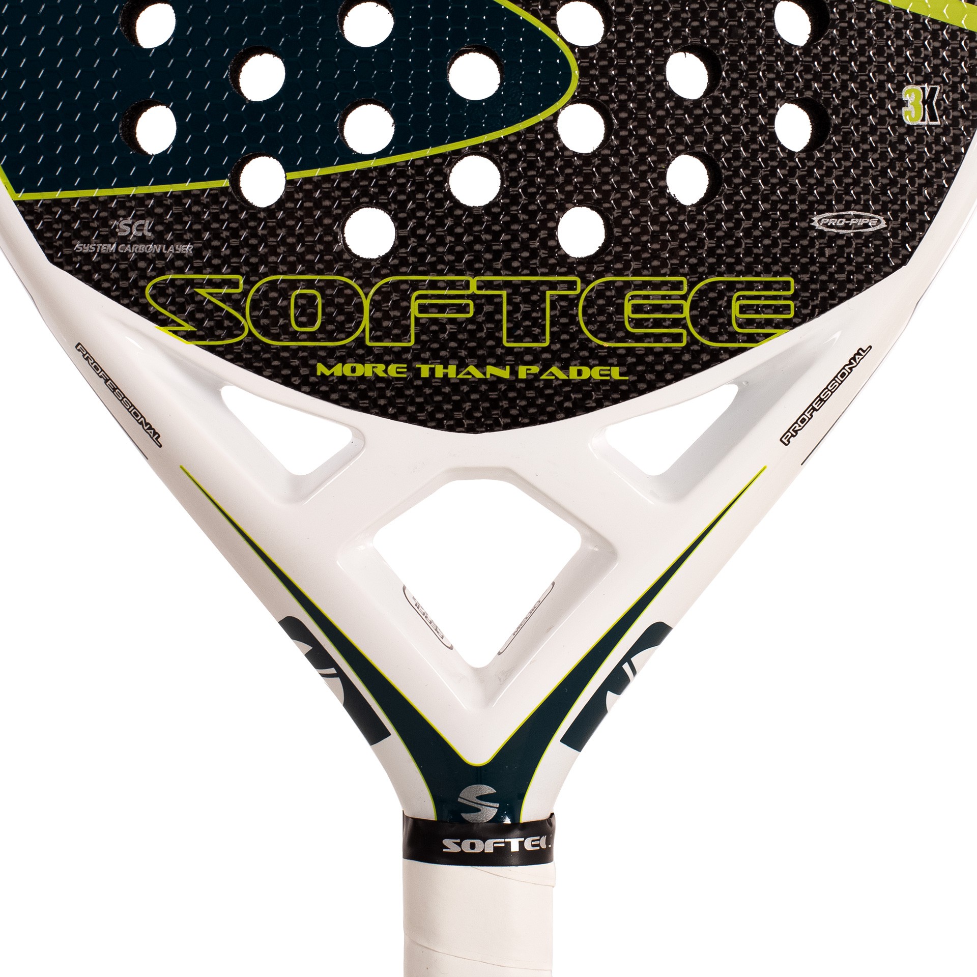 PALA DE PÁDEL SOFTEE FREEZER CARBON 3K PETROL - Imagen 3
