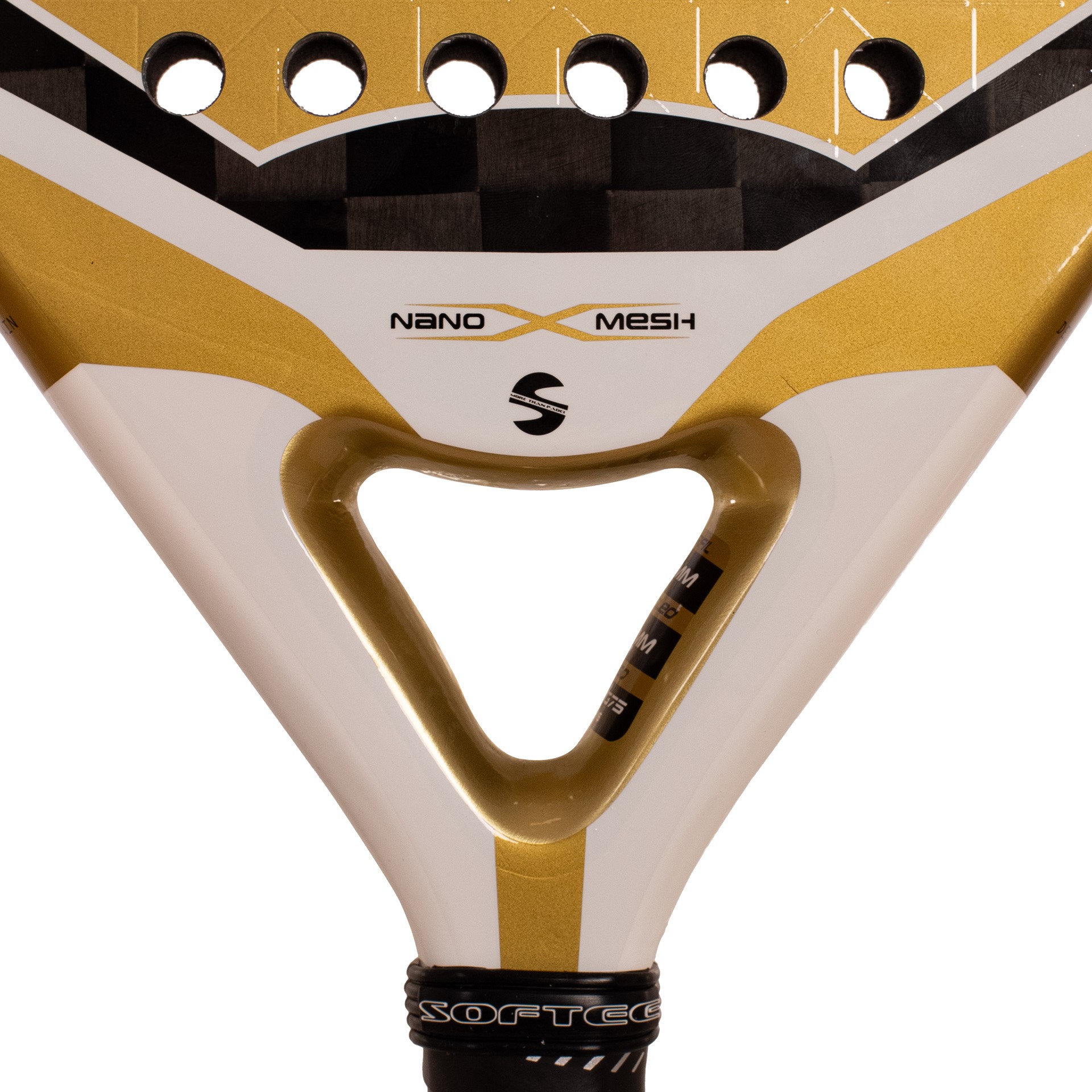 PALA DE PÁDEL SOFTEE SPEED GOLD NANO MESH 5.0 - Imagen 7