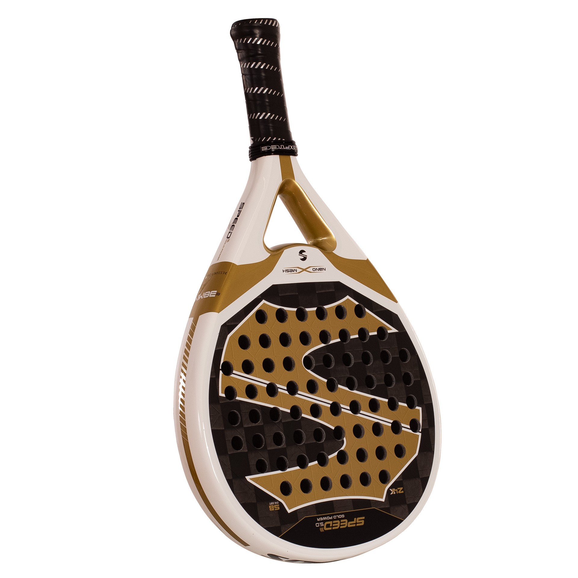 PALA DE PÁDEL SOFTEE SPEED GOLD NANO MESH 5.0 - Imagen 8