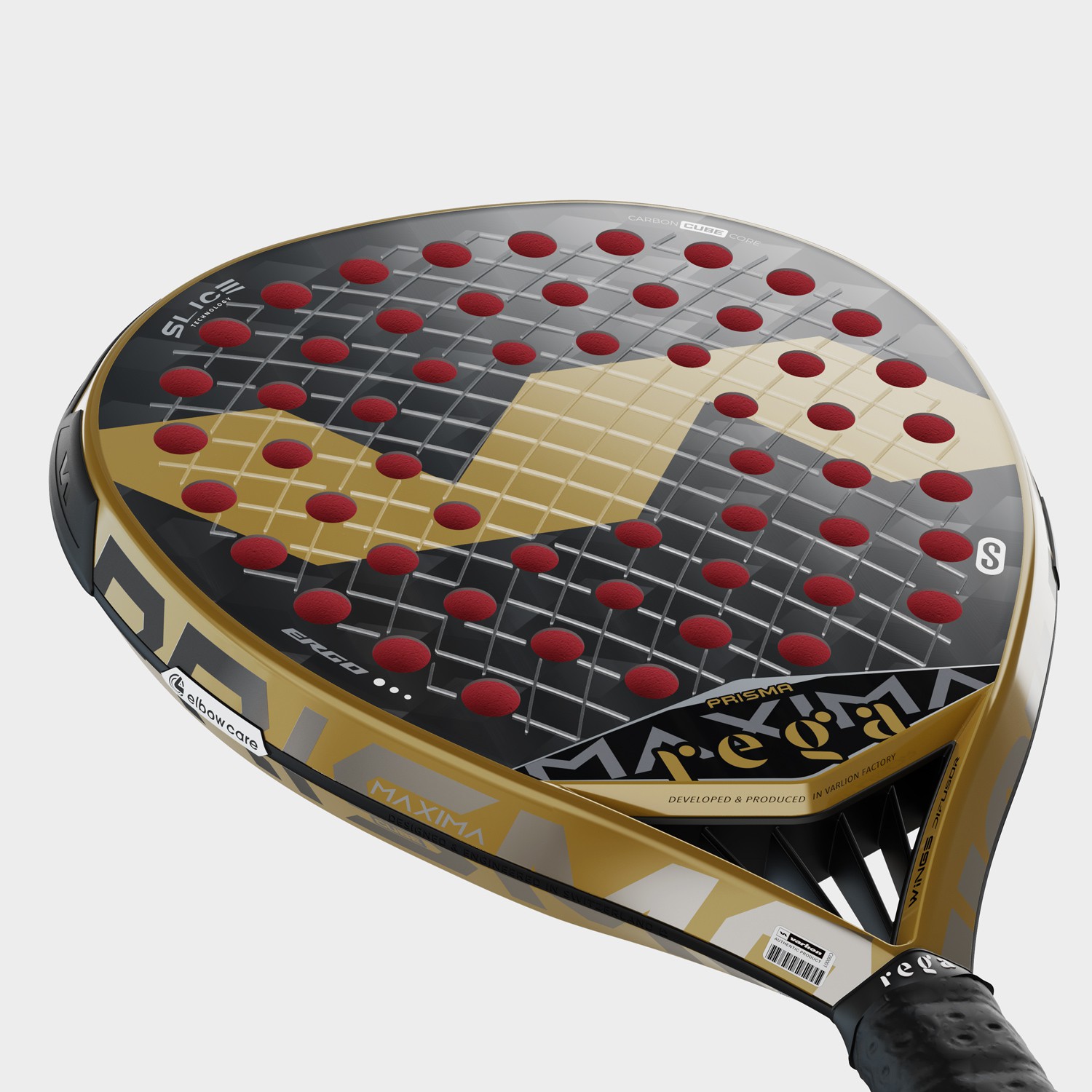 PALA DE PÁDEL VARLION MAXIMA CUBE ELBOWCARE S - Imagen 7
