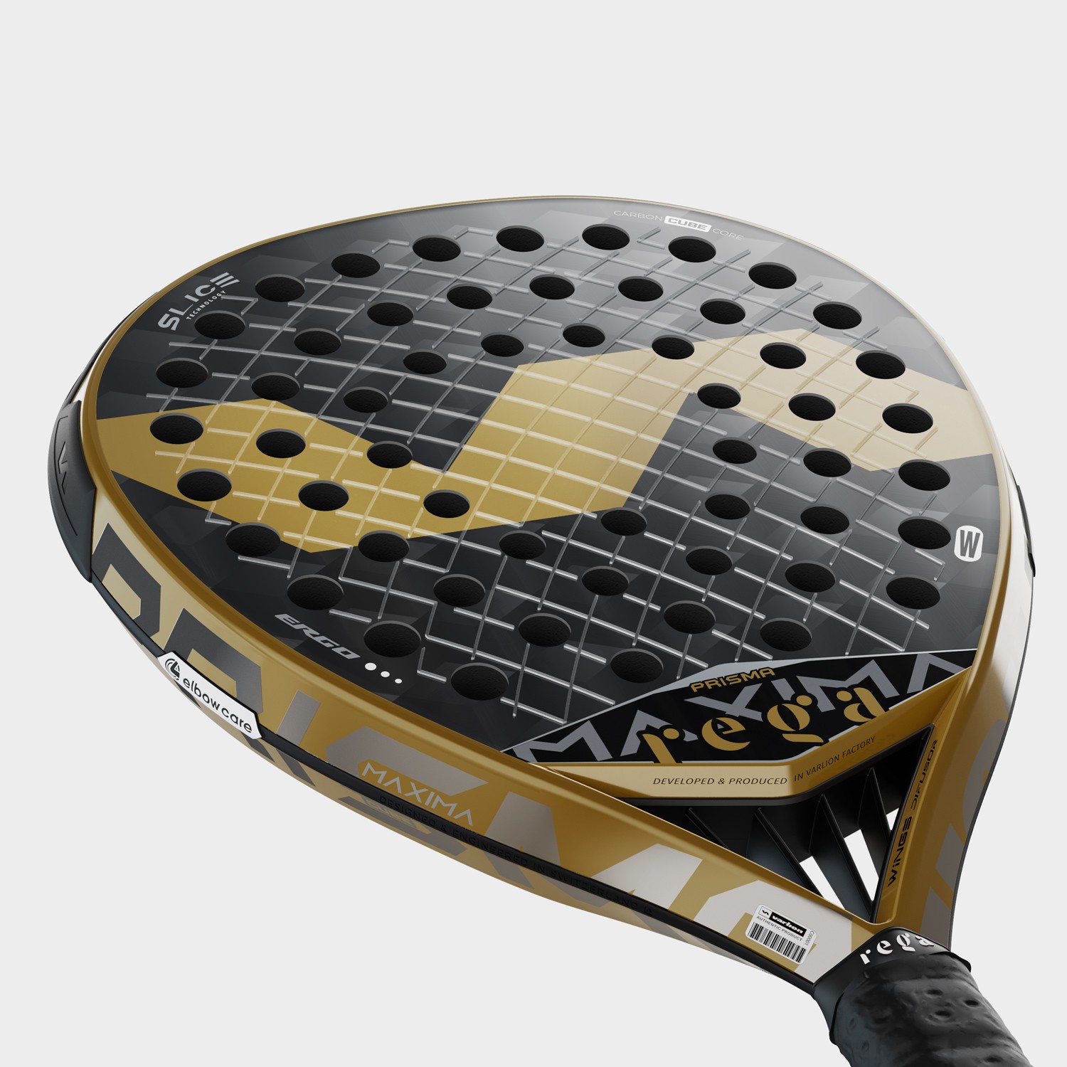 PALA DE PÁDEL VARLION MAXIMA CUBE ELBOWCARE W - Imagen 3