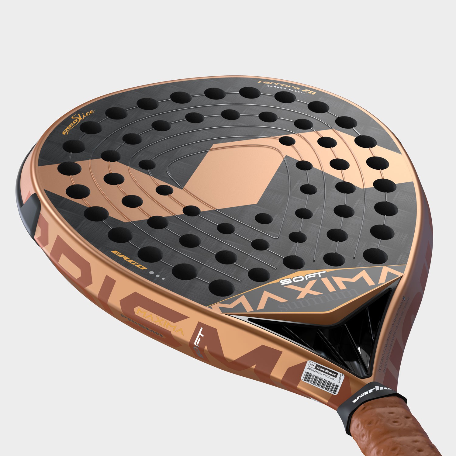 PALA DE PÁDEL VARLION MAXIMA PRISMA CARBON SOFT - Imagen 2