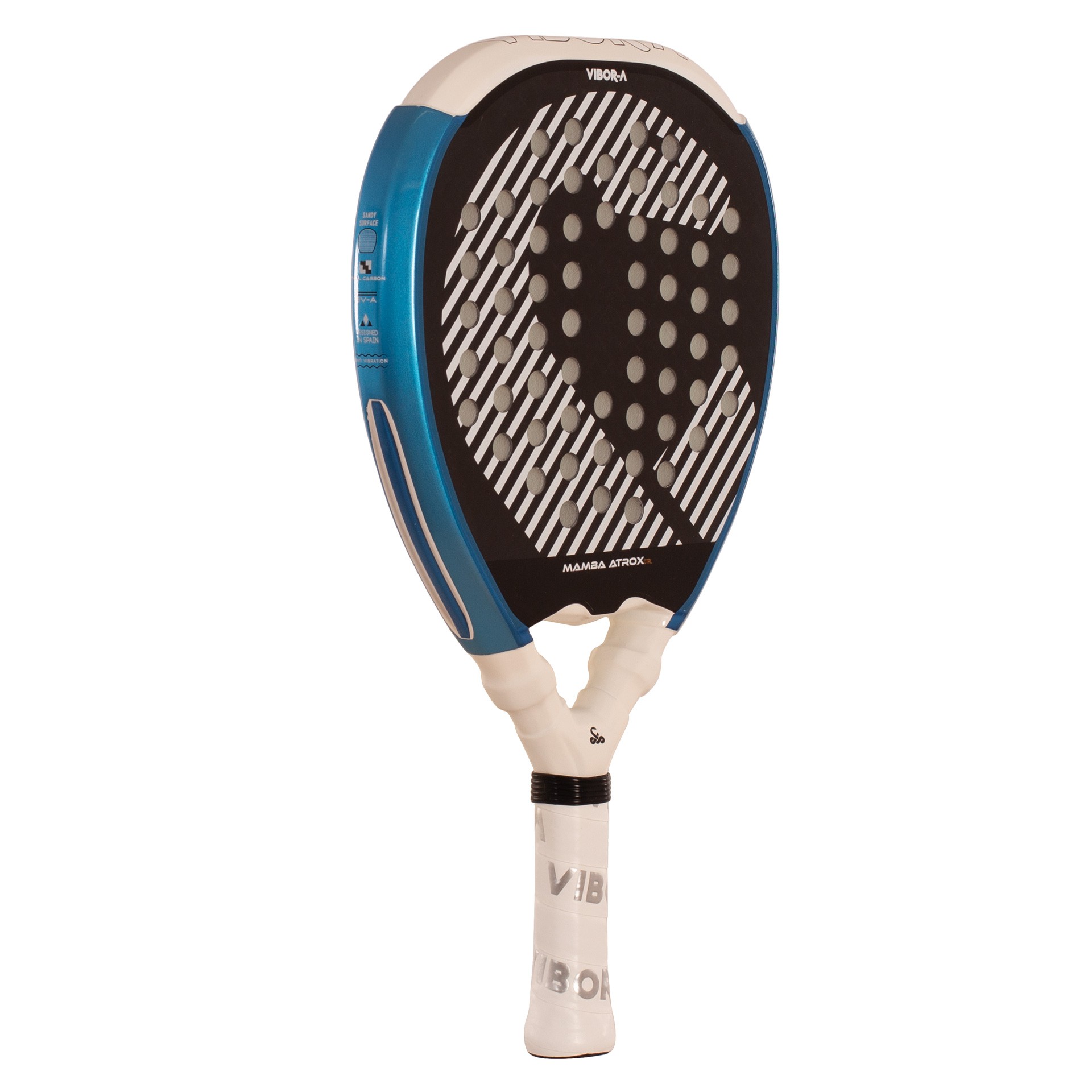 PALA DE PÁDEL VIBOR-A BLACK MAMBA ATROX CTRL - Imagen 4