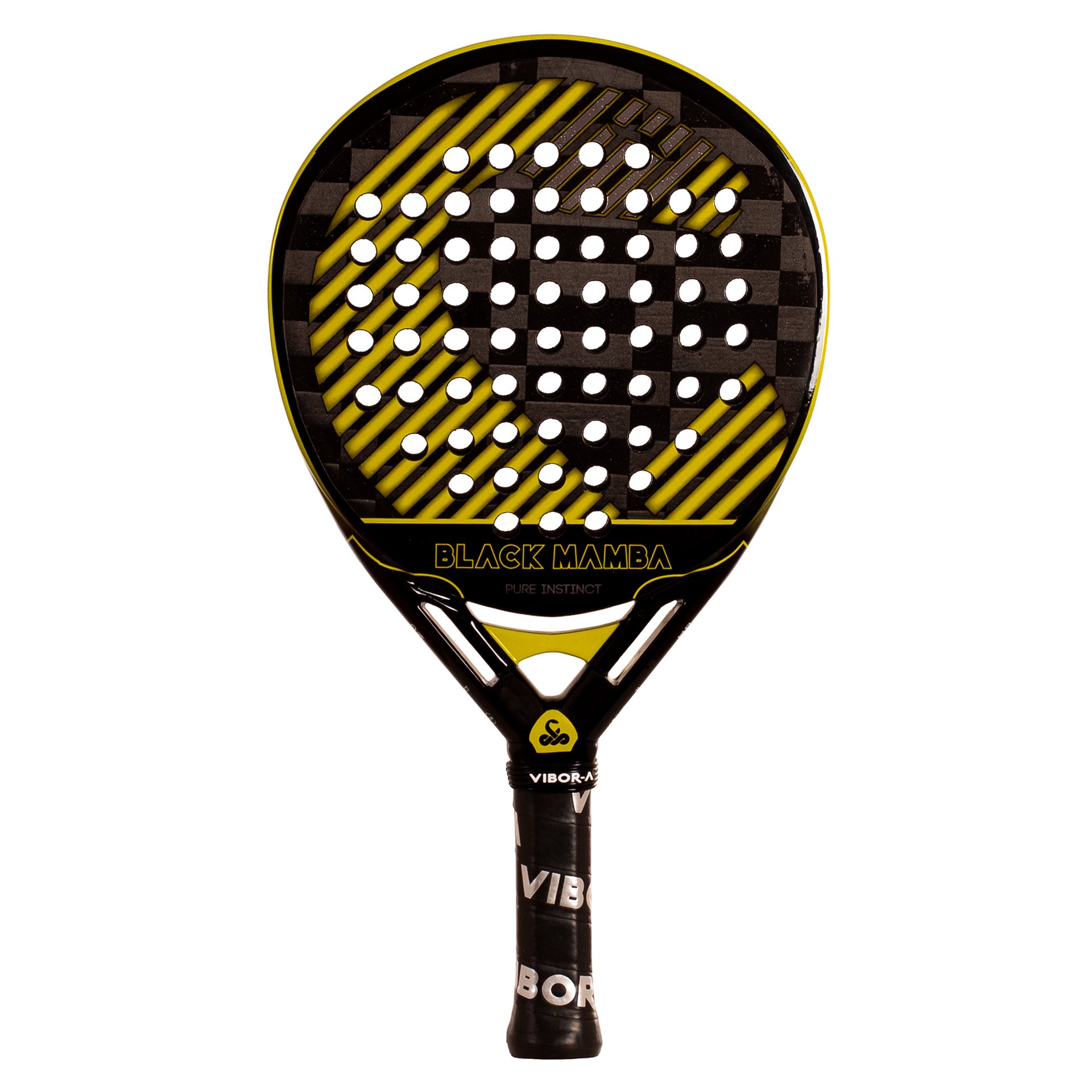 PALA DE PÁDEL VIBOR-A BLACK MAMBA EVO PRO BLACK - Imagen 2