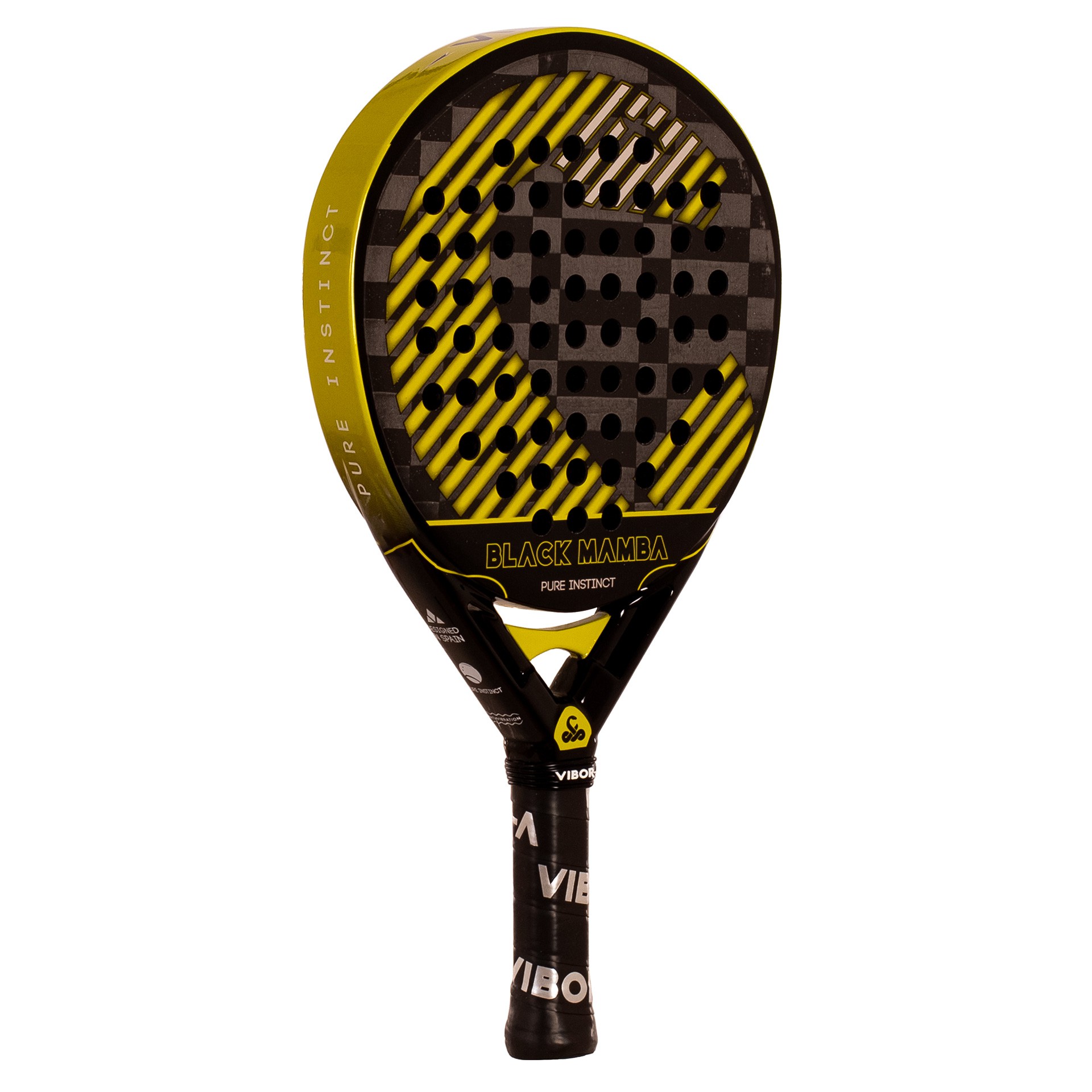 PALA DE PÁDEL VIBOR-A BLACK MAMBA EVO PRO BLACK - Imagen 3