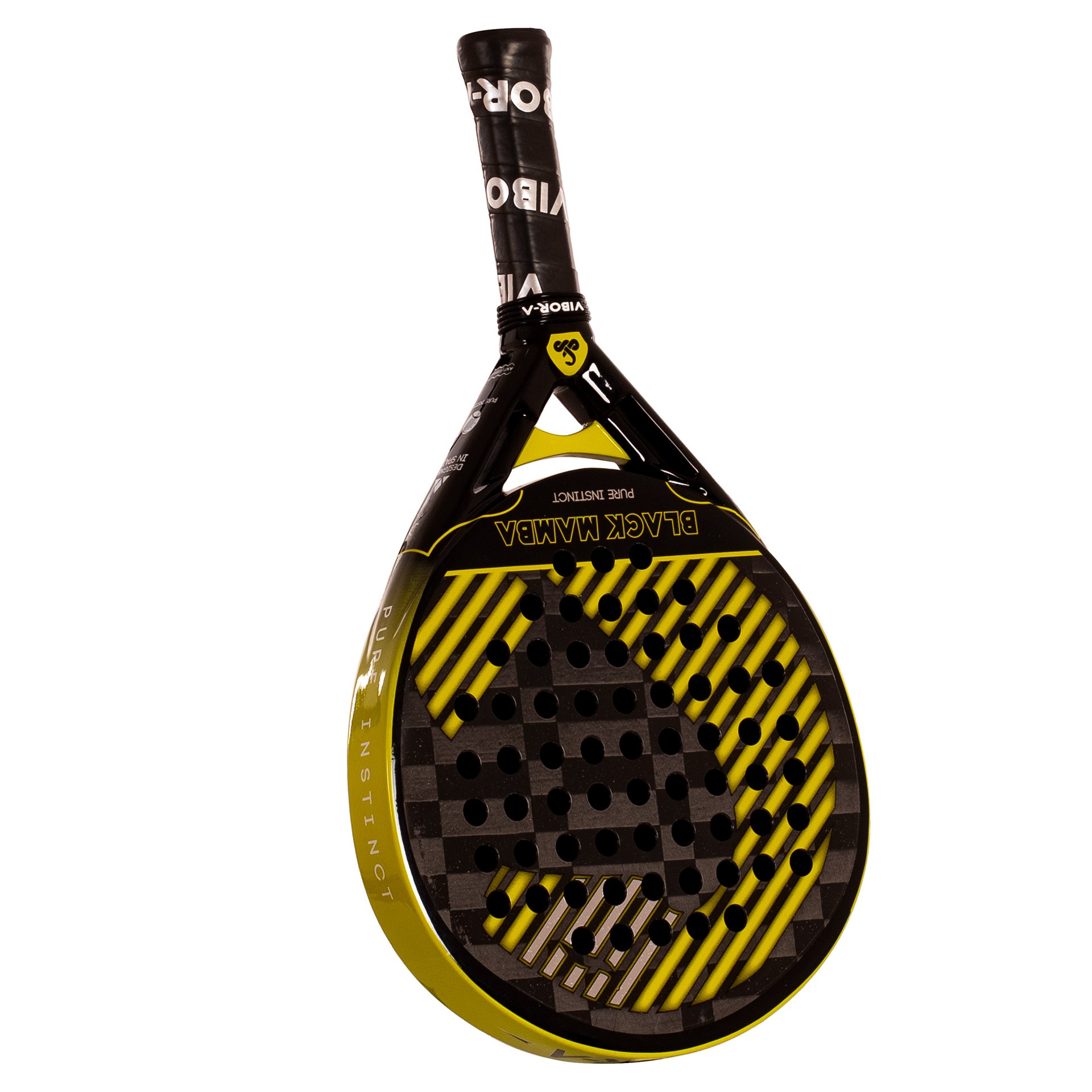 PALA DE PÁDEL VIBOR-A BLACK MAMBA EVO PRO BLACK - Imagen 7