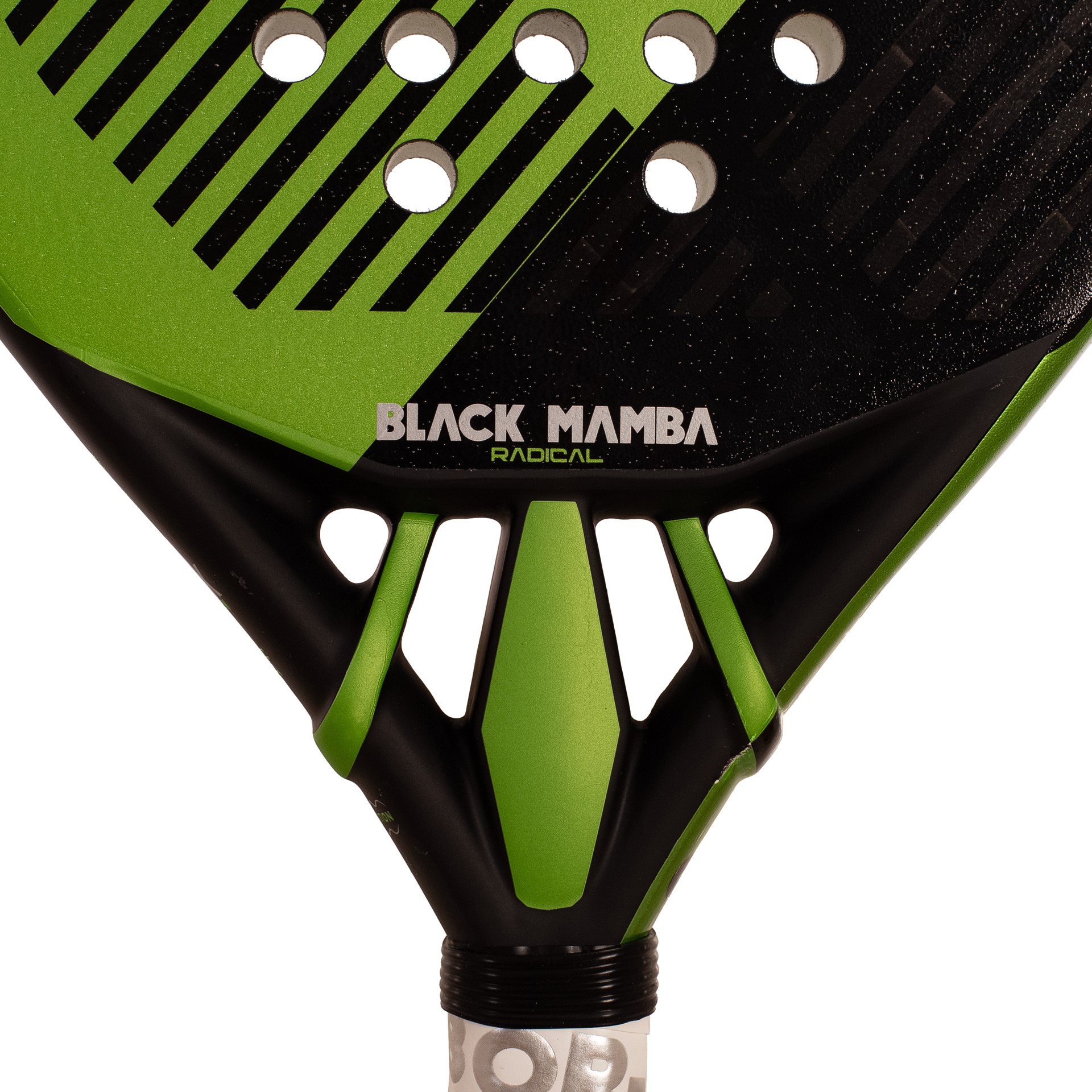 PALA DE PÁDEL VIBOR-A BLACK MAMBA RADICAL ESMERALD - Imagen 3