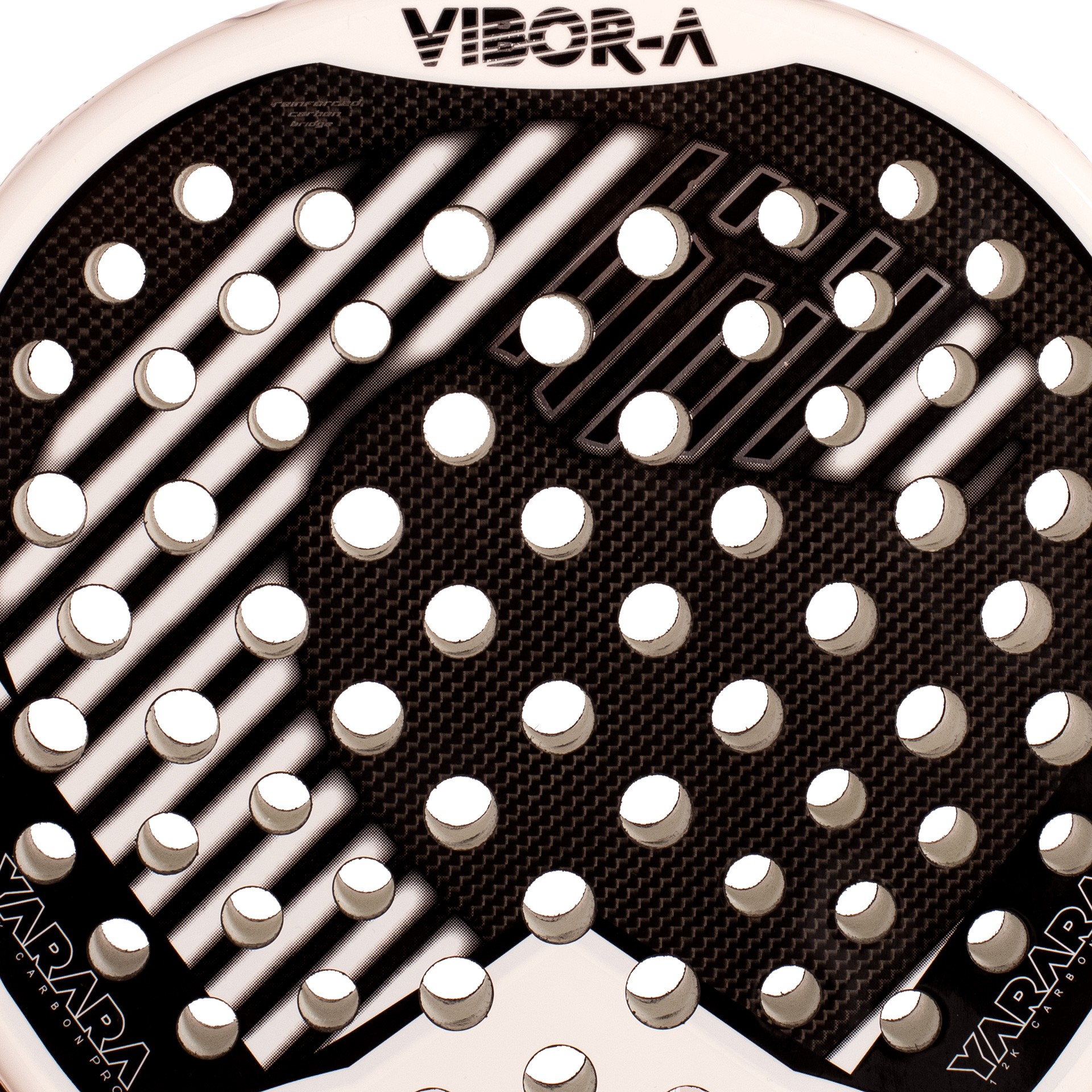 PALA DE PÁDEL VIBOR-A YARARA PRO WHITE 2.0 - Imagen 4
